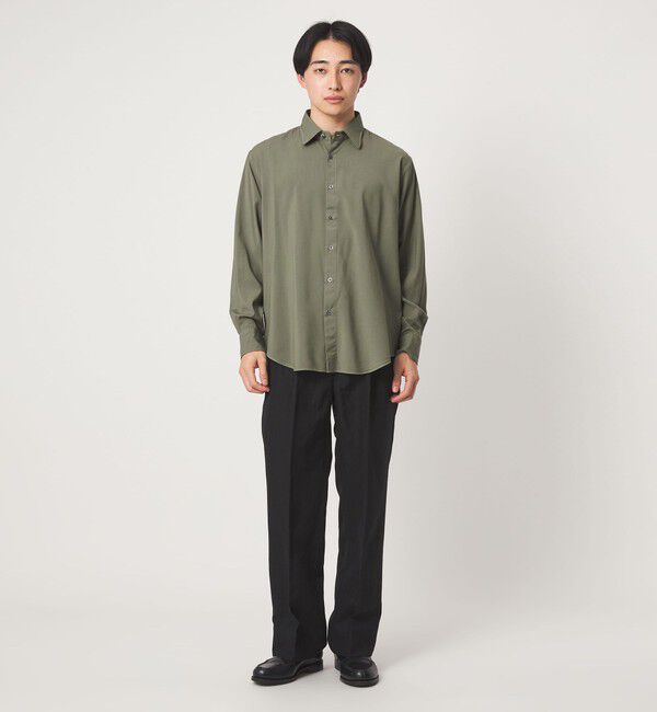 UNITED ARROWS green label relaxing「＜Errico Formicola＞W レオ LAVATO ワイドカラー シャツ」|シャツ・ブラウス|
