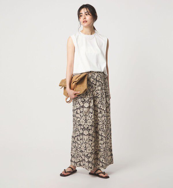 UNITED ARROWS green label relaxing「ショルダータック ノースリーブ プルオーバー カットソー」|Tシャツ・カットソー|