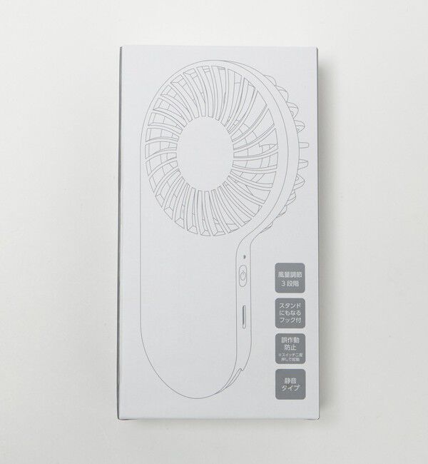 NICE WEATHER「＜NICE WEATHER＞ロゴ ハンディファン」|その他|