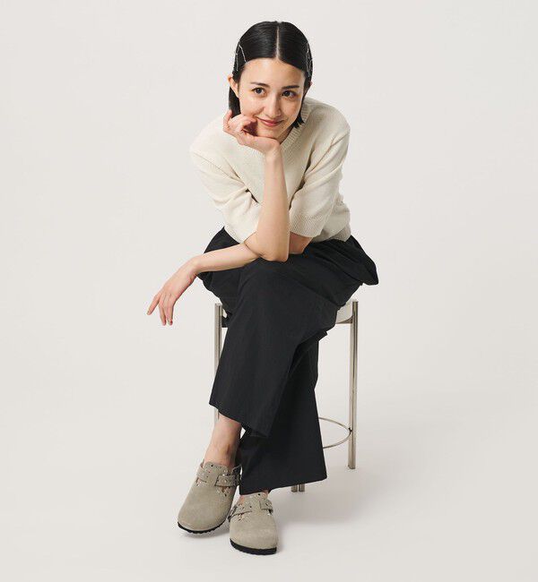 BEAUTY&YOUTH UNITED ARROWS「＜BIRKENSTOCK＞スエード ボストン リベット サンダル」|サンダル|