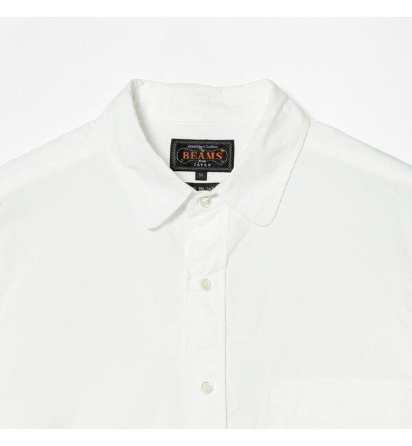 BEAMS PLUS「Round Collar Peruvian Pima」|シャツ・ブラウス|