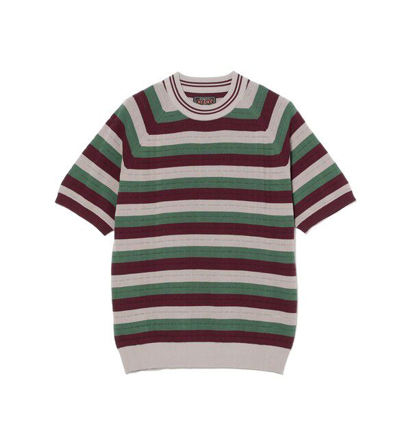 BEAMS PLUS「Knit Tee Stripe」|Tシャツ・カットソー|