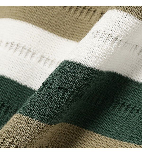 BEAMS PLUS「Knit Tee Stripe」|Tシャツ・カットソー|