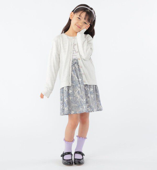 SHIPS KIDS「SHIPS KIDS:100～130cm / リバティ スカート」|フレア|