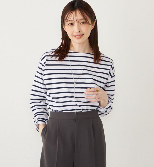 SHIPS Colors 「《一部追加予約》SHIPS Colors:コットン レイヤード TEE 3（ロンT）◆」|Tシャツ・カットソー|