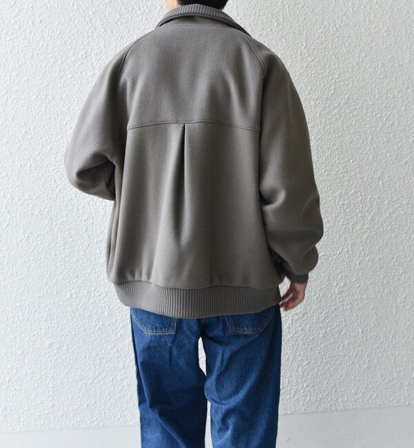 SHIPS any「SHIPS any: PURE WOOL MELTON ダービー ブルゾン◇」|ブルゾン・スタジャン|