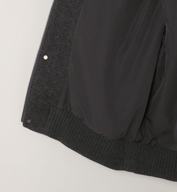 SHIPS any「SHIPS any: PURE WOOL MELTON ダービー ブルゾン◇」|ブルゾン・スタジャン|