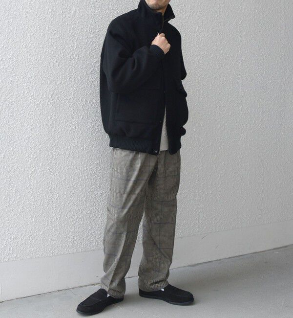 SHIPS any「SHIPS any: PURE WOOL MELTON ダービー ブルゾン◇」|ブルゾン・スタジャン|