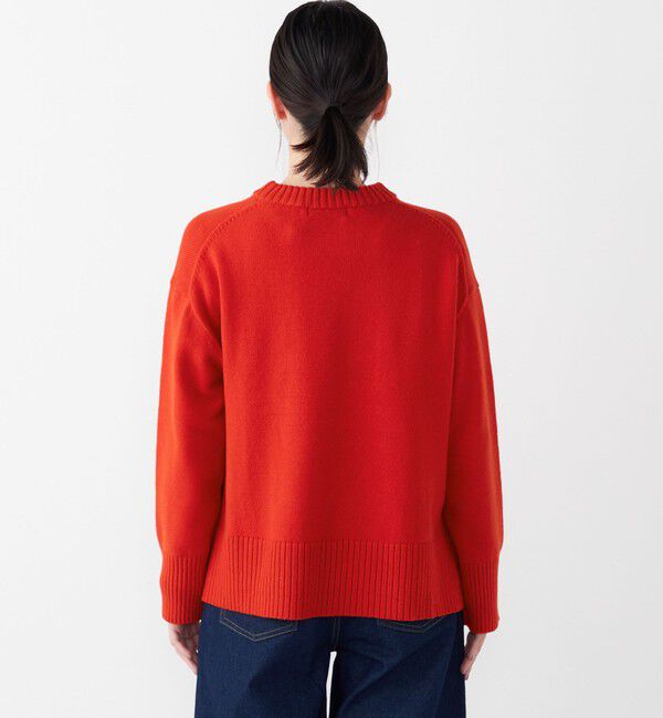 SHIPS Colors 「SHIPS Colors:〈手洗い可能〉フラッフィー クルーネック ニット◇」|ニット・セーター|