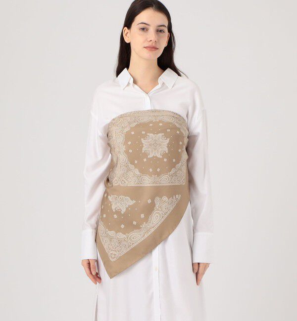 TOMORROWLAND GOODS「AENEIS MINIMAL BANDANA スカーフ」|バンダナ・スカーフ|