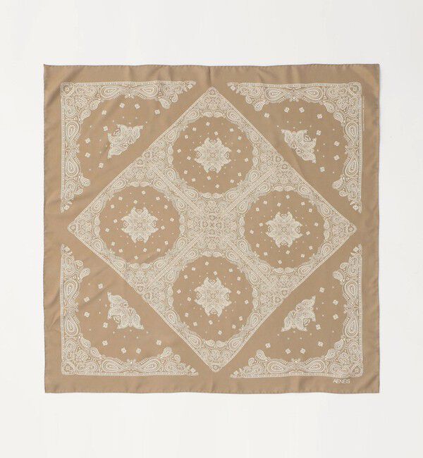TOMORROWLAND GOODS「AENEIS MINIMAL BANDANA スカーフ」|バンダナ・スカーフ|