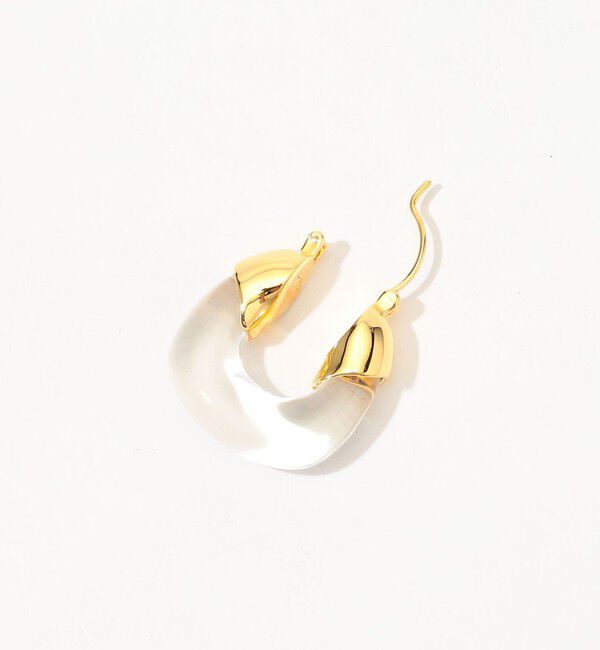 TOMORROWLAND GOODS「Lizzie Fortunato MINI ORGANIC HOOPS ピアス」|ピアス|