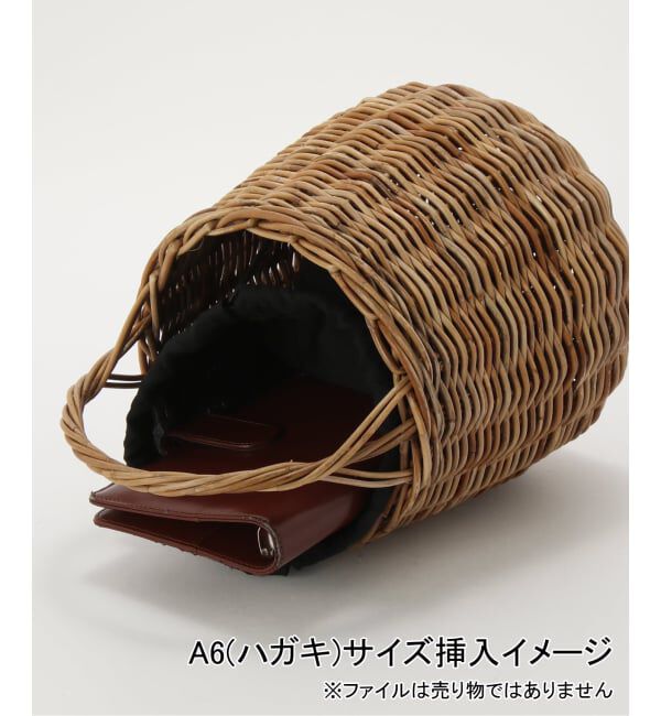 SLOBE IENA「BAGMATI/バグマティ SLOBE別注 ファーカゴバッグ」|かごバッグ|