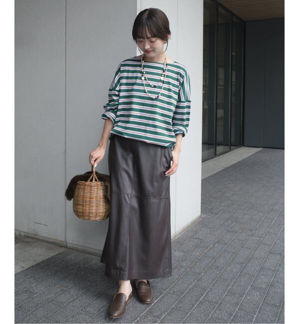 SLOBE IENA「BAGMATI/バグマティ SLOBE別注 ファーカゴバッグ」|かごバッグ|