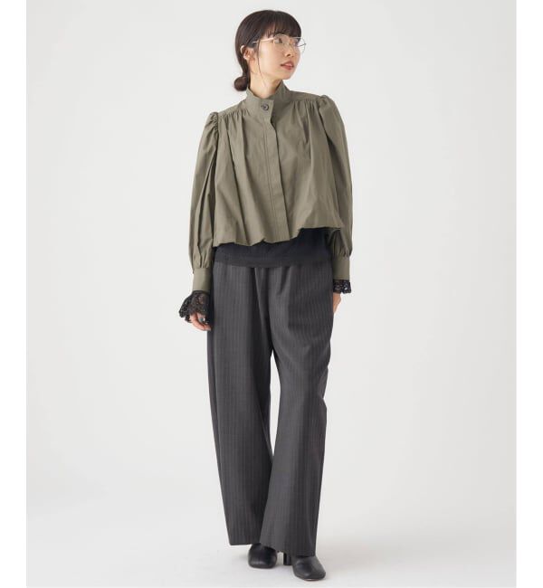 IENA「《追加》ウォッシャブルセミコクーンパンツ」|その他|