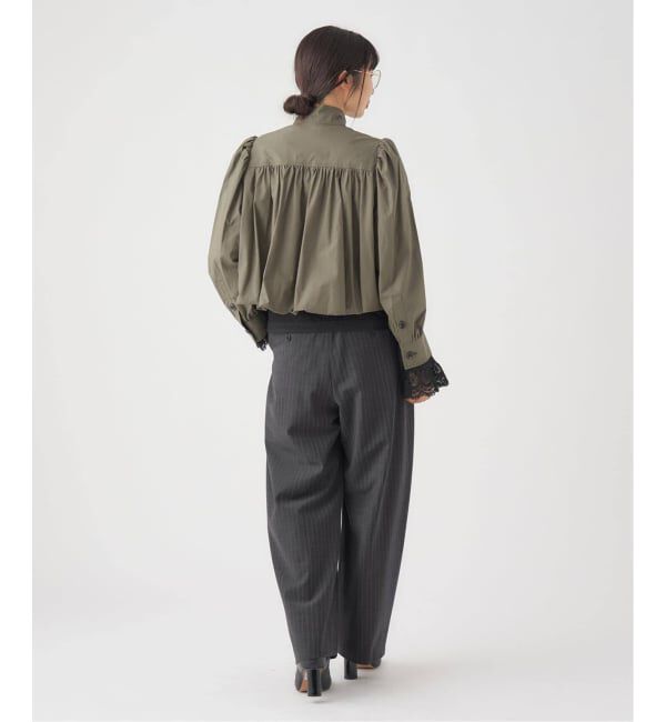 IENA「《追加》ウォッシャブルセミコクーンパンツ」|その他|