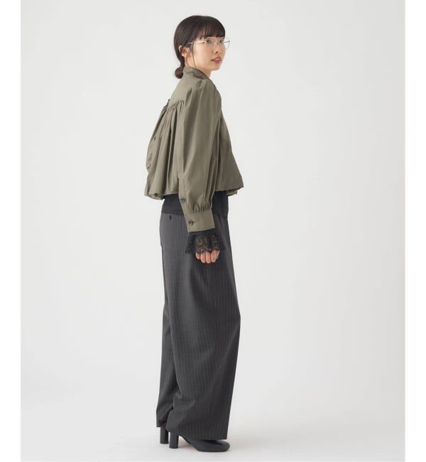 IENA「《追加》ウォッシャブルセミコクーンパンツ」|その他|