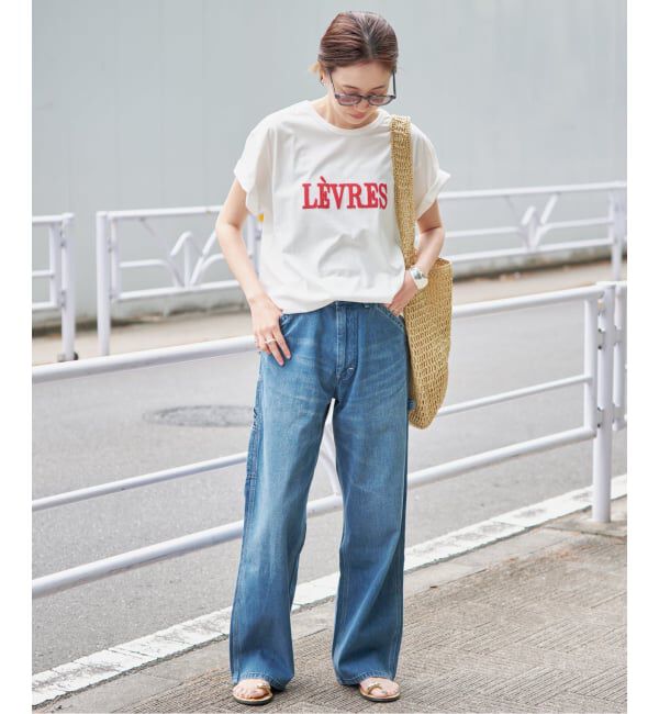 SLOBE IENA「LEVRES Tシャツ」|Tシャツ・カットソー|