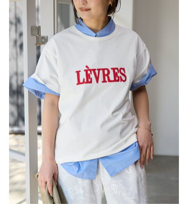 SLOBE IENA「LEVRES Tシャツ」|Tシャツ・カットソー|