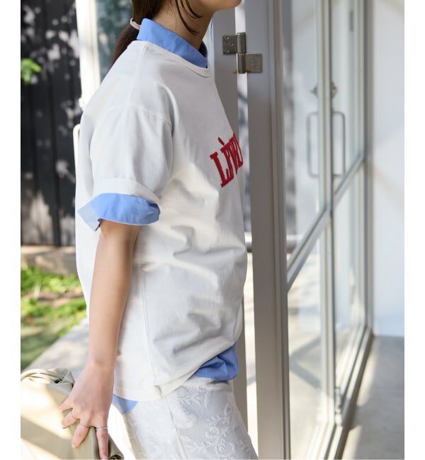SLOBE IENA「LEVRES Tシャツ」|Tシャツ・カットソー|