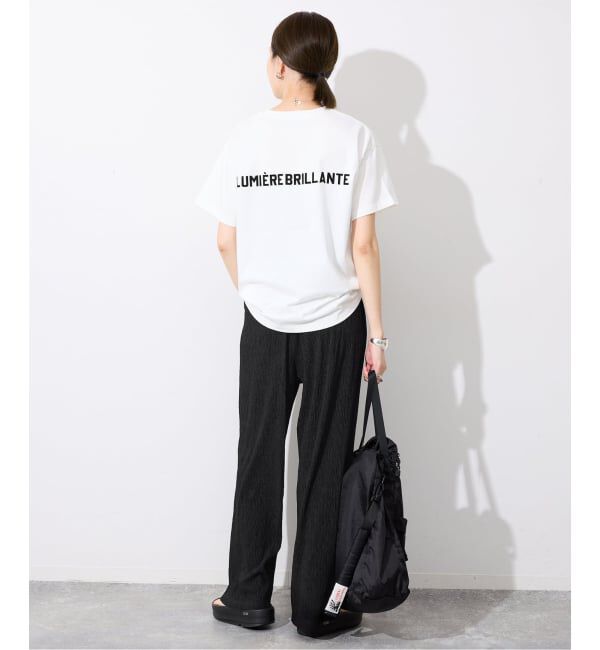 SLOBE IENA「《ブラックのみWEB限定》楊柳カットソーパンツ」|その他|