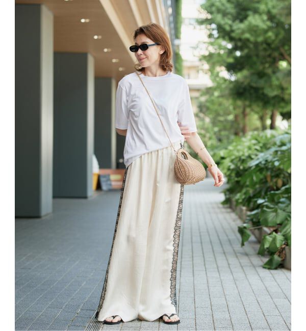 VERMEIL par iena「《予約》Side Lace リラックスパンツ」|その他|