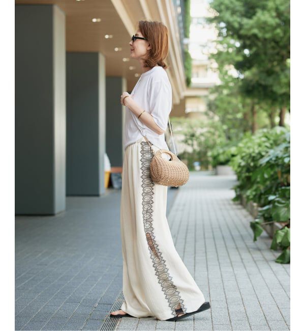 VERMEIL par iena「《予約》Side Lace リラックスパンツ」|その他|