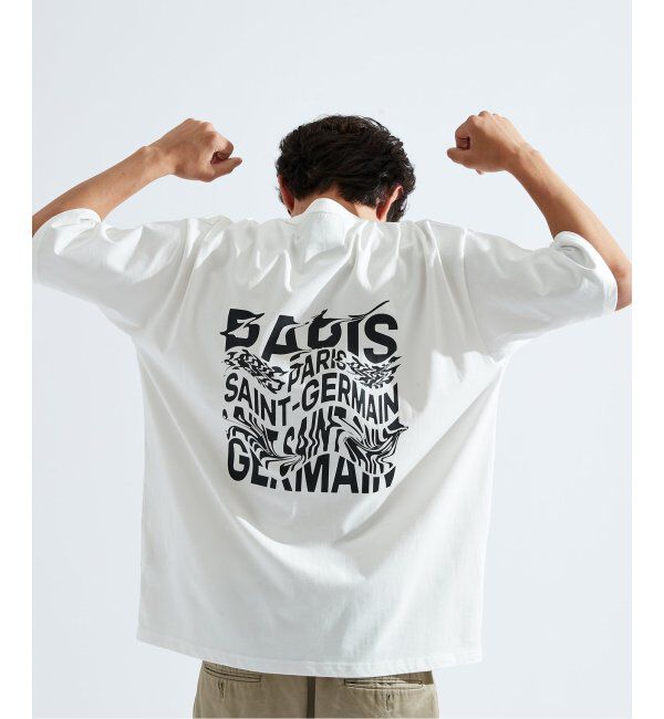 Paris Saint-Germain「【Paris Saint-Germain / パリ・サン＝ジェルマン】JP MONOCHROME ART TEE」|Tシャツ・カットソー|