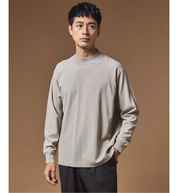 EDIFICE「&rdquo;MULTI FUNCTION&rdquo; モックネックニット」|ニット・セーター|
