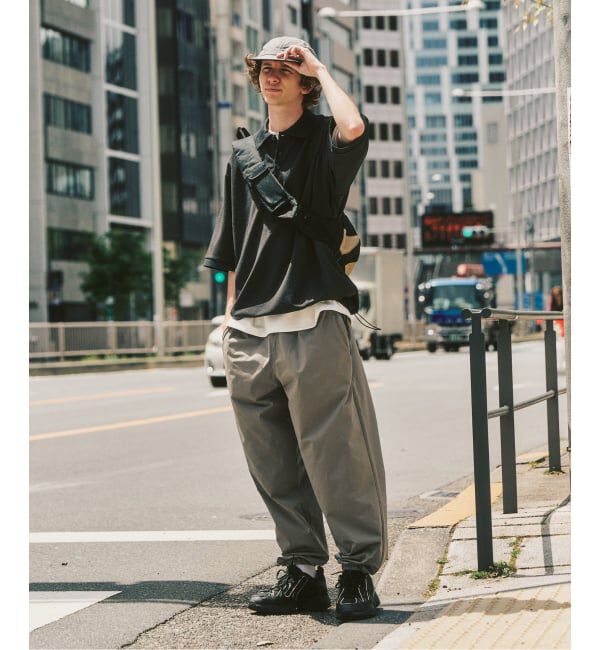 417 EDIFICE「【FREE MOTION LIGHT】イージーパンツ」|スラックス|