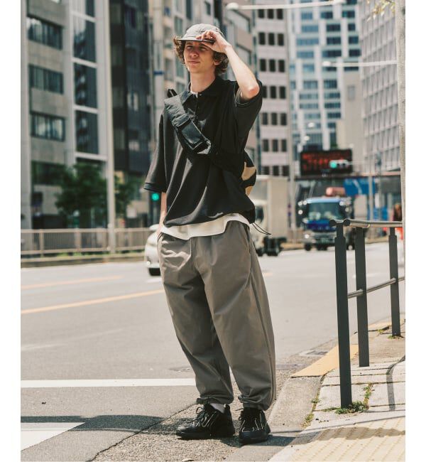 417 EDIFICE「【FREE MOTION LIGHT】イージーパンツ」|スラックス|