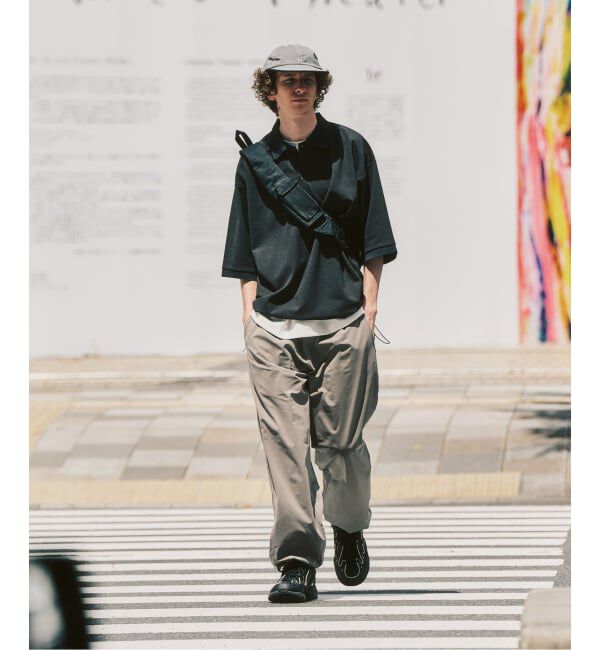 417 EDIFICE「【FREE MOTION LIGHT】イージーパンツ」|スラックス|