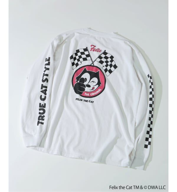 JOURNAL STANDARD relume「フィリックス・ザ・キャット &times; relume プリント ロング Tシャツ」|Tシャツ・カットソー|