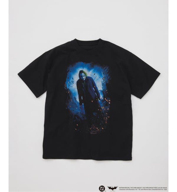 JOURNAL STANDARD「THE DARK KNIGHT / ダークナイト プリント 半袖 Tシャツ」|Tシャツ・カットソー|ブラック
