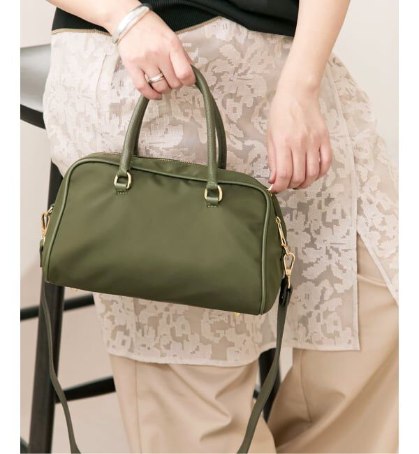 JOURNAL STANDARD「【AULENTTI/オウレンティ】 NYLON BOSTON BAG」|ボストンバッグ|カーキ