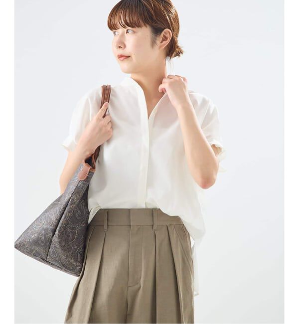 journal standard L'essage「DEVEAUX/ドットタックスリーブシャツ」|シャツ・ブラウス|