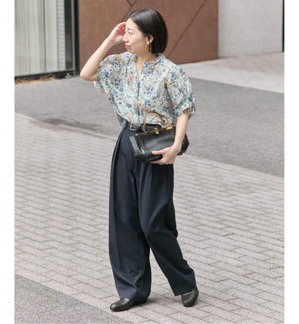 journal standard L'essage「DEVEAUX/ドットタックスリーブシャツ」|シャツ・ブラウス|