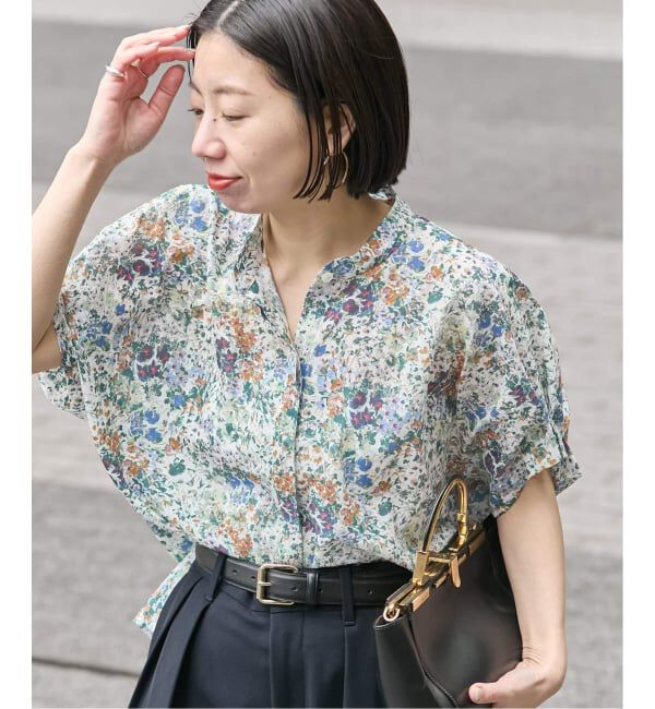 journal standard L'essage「DEVEAUX/ドットタックスリーブシャツ」|シャツ・ブラウス|