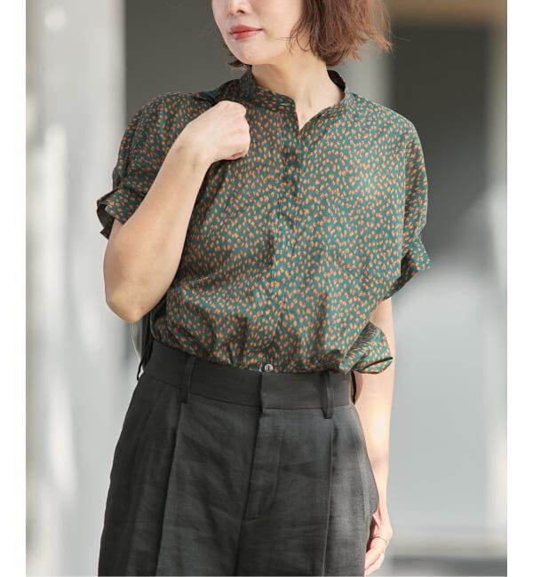 journal standard L'essage「DEVEAUX/ドットタックスリーブシャツ」|シャツ・ブラウス|