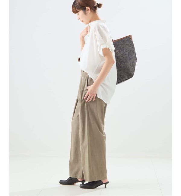 journal standard L'essage「DEVEAUX/ドットタックスリーブシャツ」|シャツ・ブラウス|