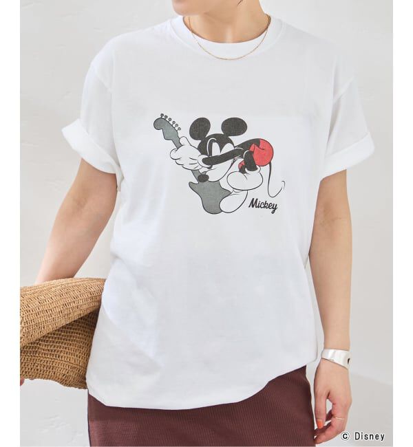 JOURNAL STANDARD「MICKEY /JS ROCK  Tシャツ」|Tシャツ・カットソー|ホワイト