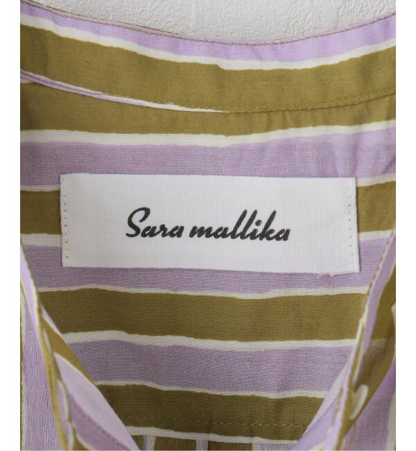 JOURNAL STANDARD「【SARA MALLIKA/サラマリカ】  Cotton Wave Stripe Print Shi」|シャツ・ブラウス|