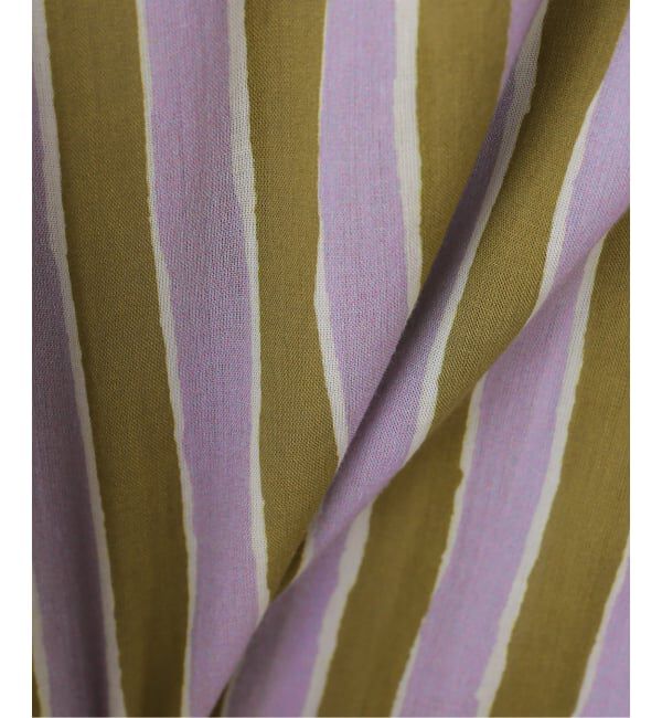 JOURNAL STANDARD「【SARA MALLIKA/サラマリカ】  Cotton Wave Stripe Print Shi」|シャツ・ブラウス|