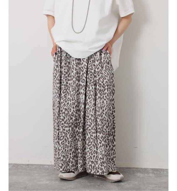 journal standard luxe「レオパリネン タックパンツ」|その他|