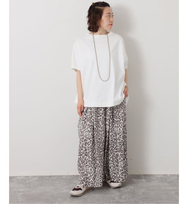 journal standard luxe「レオパリネン タックパンツ」|その他|