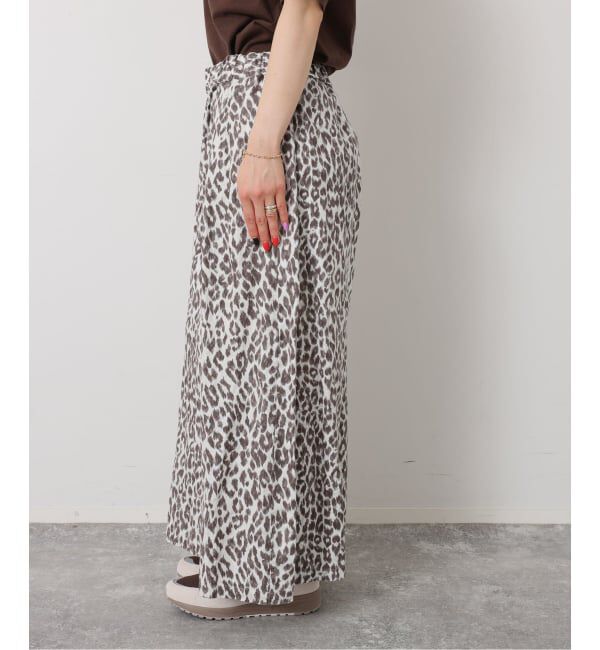 journal standard luxe「レオパリネン タックパンツ」|その他|