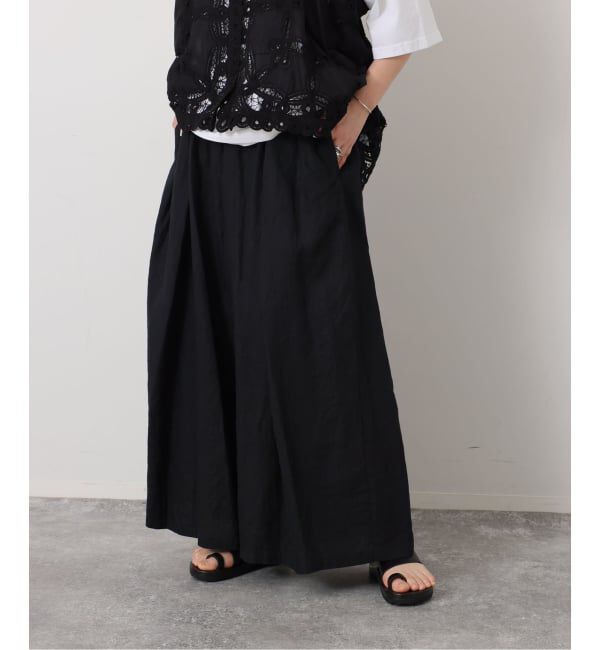 journal standard luxe「レオパリネン タックパンツ」|その他|