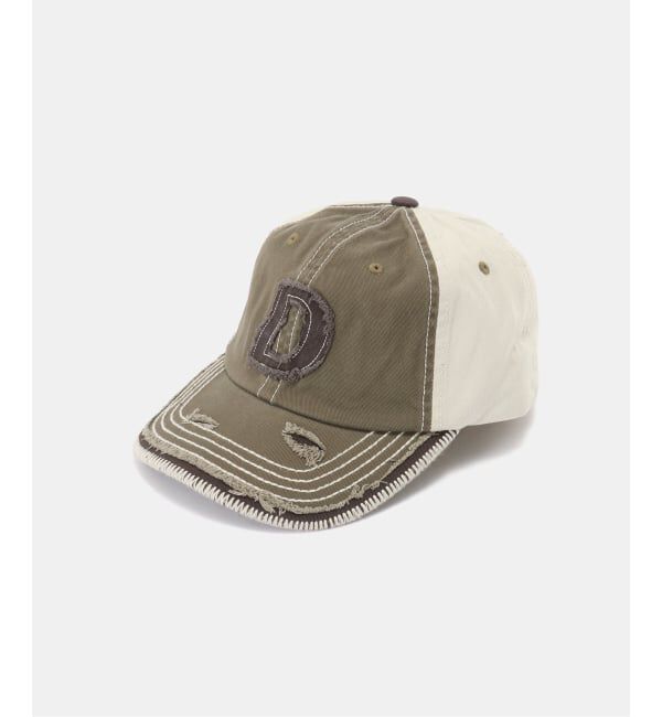 Oriens JOURNAL STANDARD「【Dime/ダイム】 WAVY D LOW PRO CAP」|キャップ・キャスケット|カーキ A
