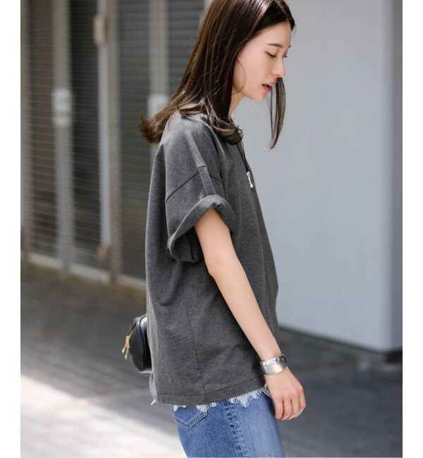 FRAMeWORK「コンパクトインレーニュアンスTシャツ」|Tシャツ・カットソー|