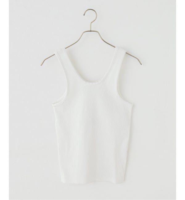 U by SPICK&SPAN「GOAT/ゴート RIB TANK TOP」|タンクトップ|ホワイト